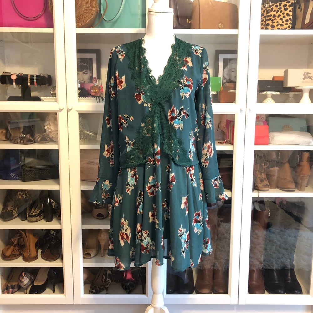 JODIFL Floral Print Dress